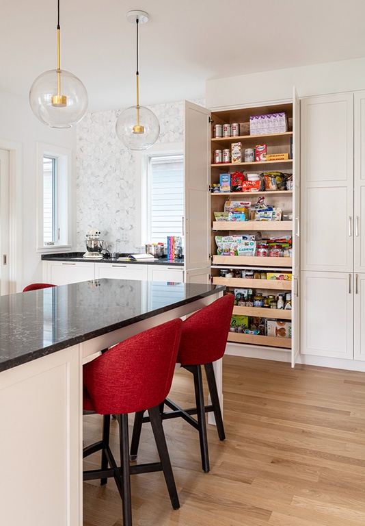 White Traditional Pantry mary
