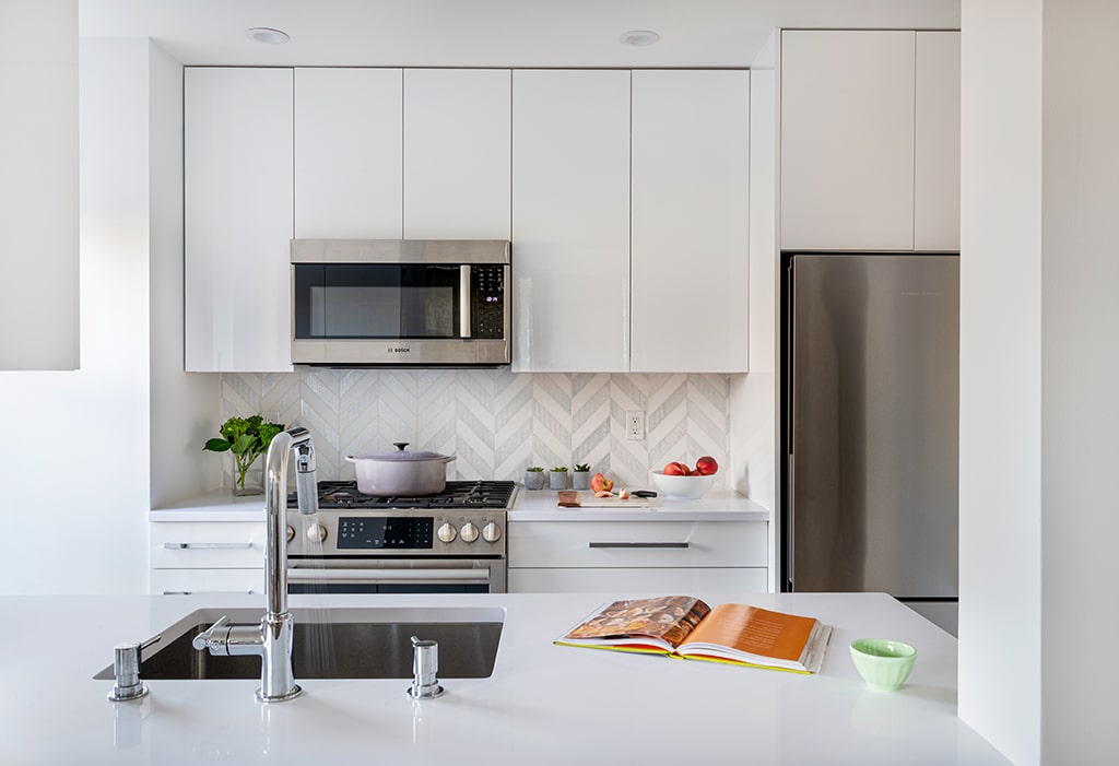 Boston kitchen stock cabinets
