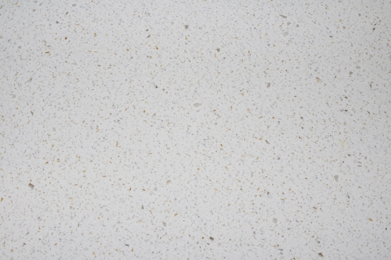 recycled glass countertop stock photo