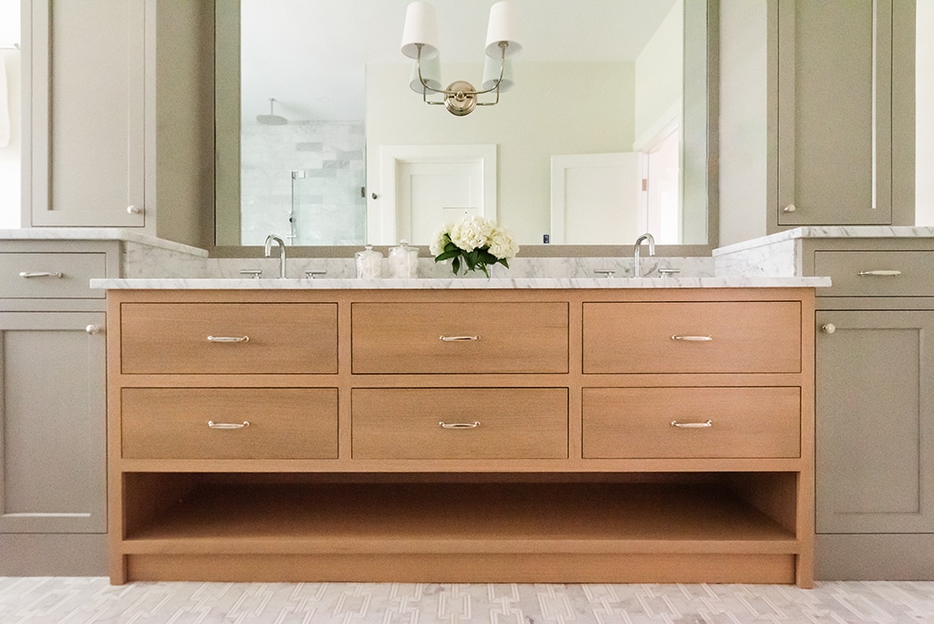 Wood & Marble Sink Cabinets