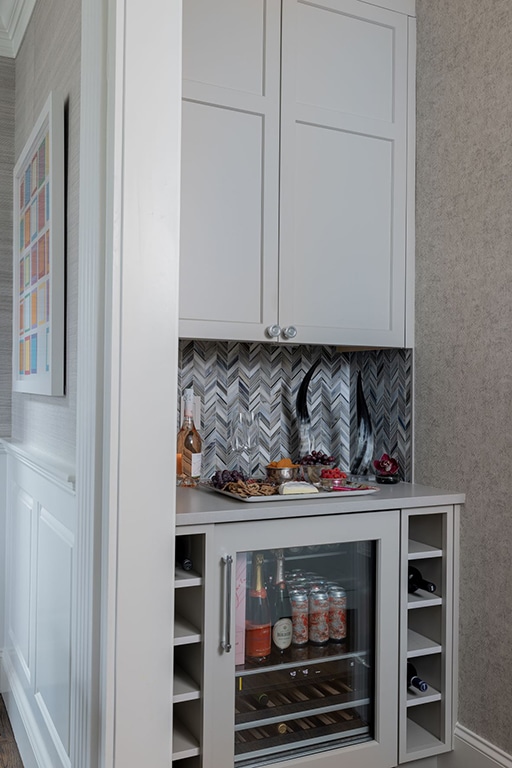 Light Grey Home Bar